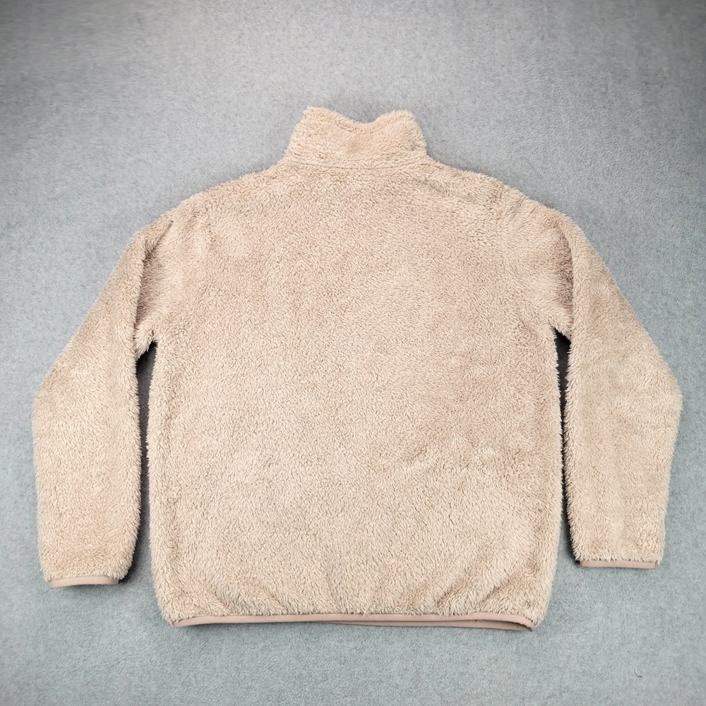 Patagonia Los Gatos 1/4 Zip Pullover Women Large Tan Fleece 25236FA21 - Picture 8 of 9
